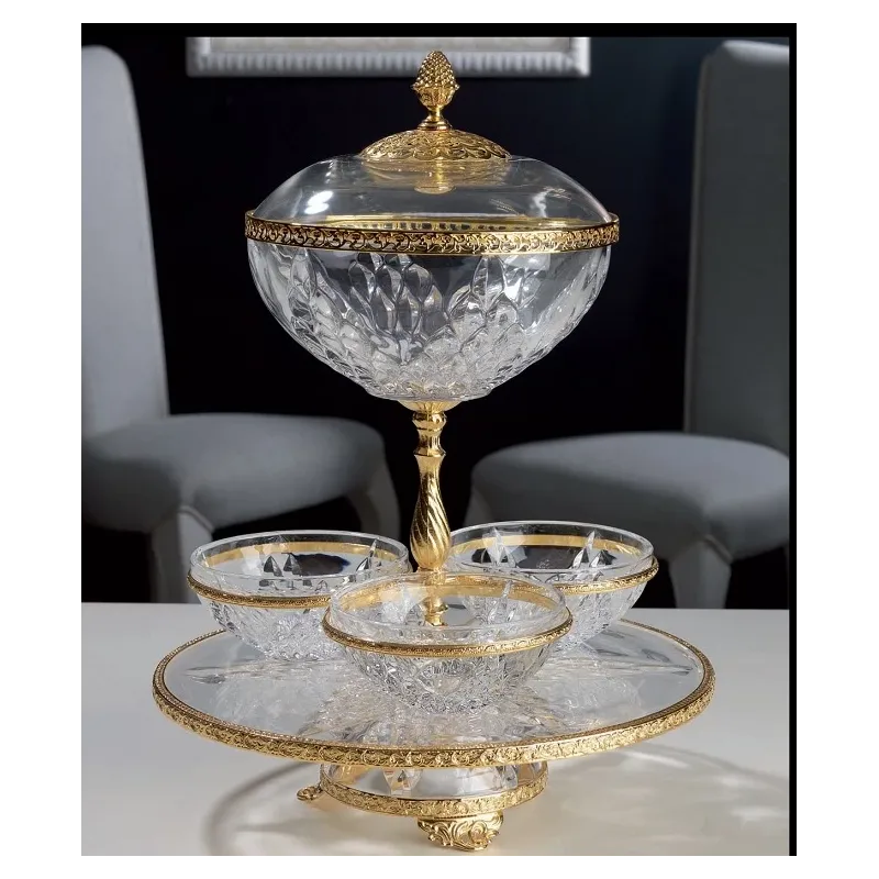 Modern Crystal Cake Stands