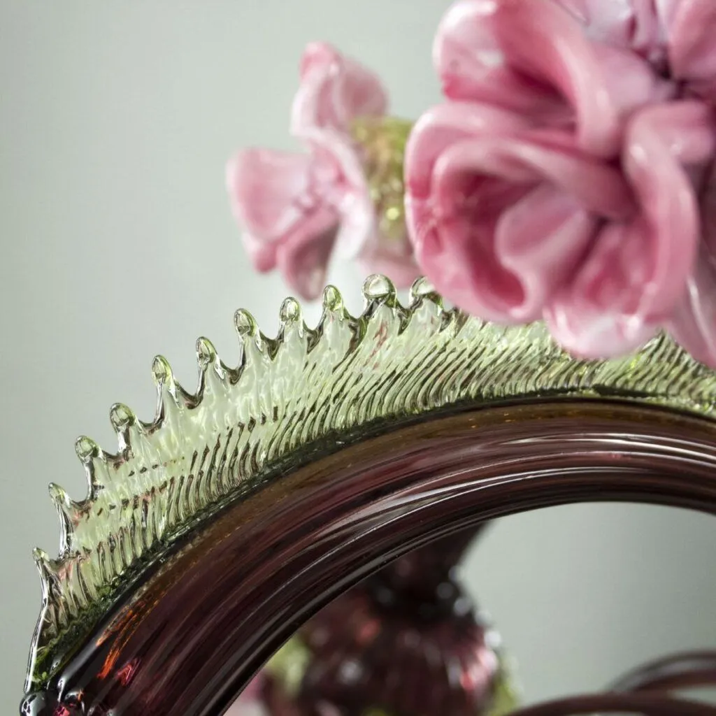 Multiform Details In Murano Chandelier