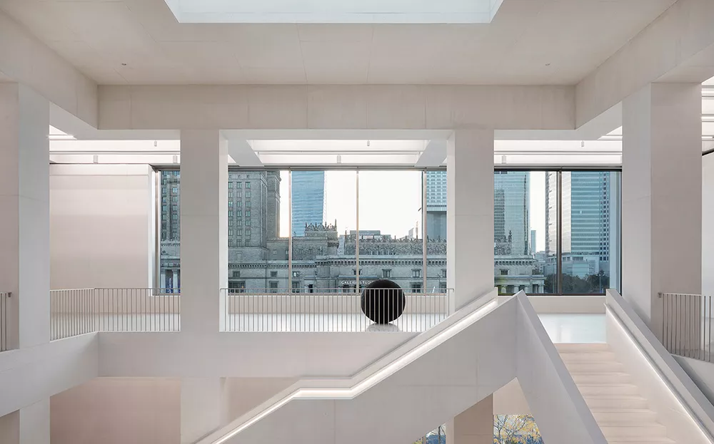 Museum of Modern Art in Warsaw Interior View