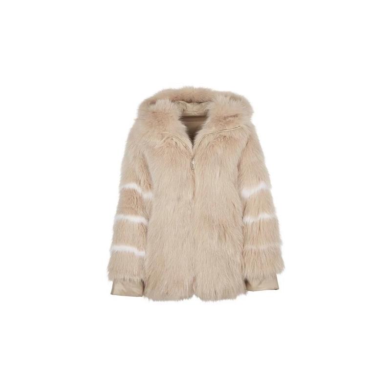 Real Fox Fur Reversible Jacket