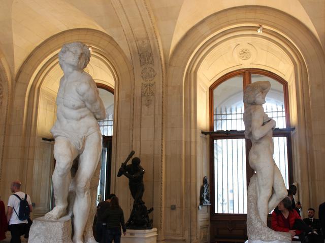 Rebellious Prisoner Michelangelo In The Louvre