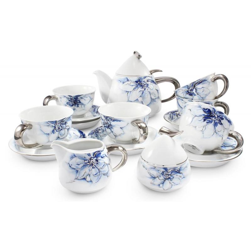 Serve Coffee and Tea Cobalt Set