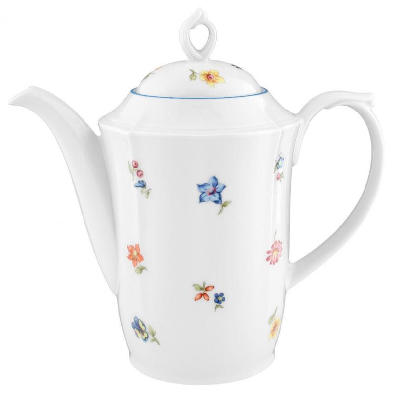 Serve Coffee And Tea Decorated Pot