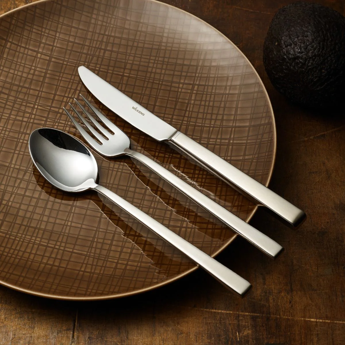 Silver Spoon Plate Bronze