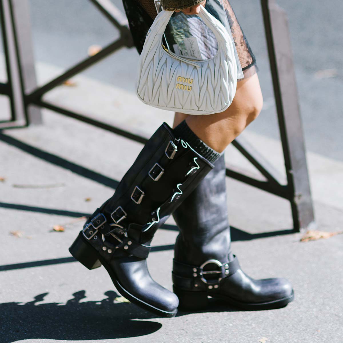 The Trendiest Women's Winter Biker Boots