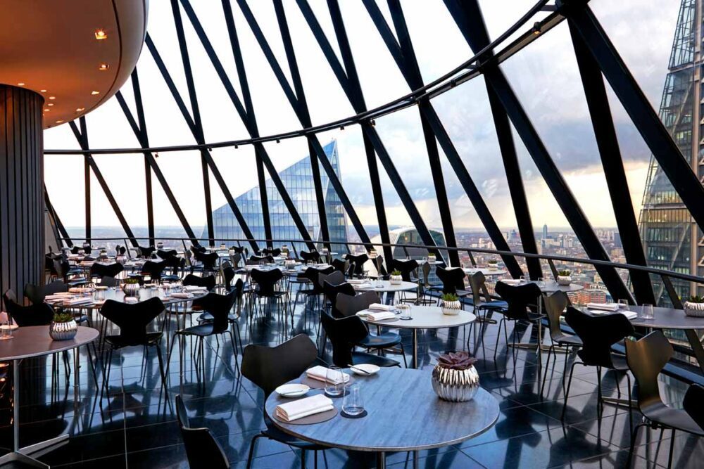 Ranking of luxury restaurants in London – top 10