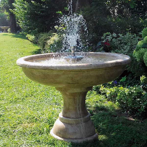 Fountain In The Garden Which