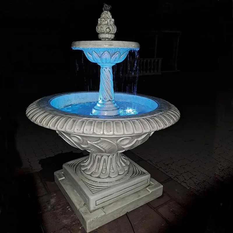 Fountain In The Garden