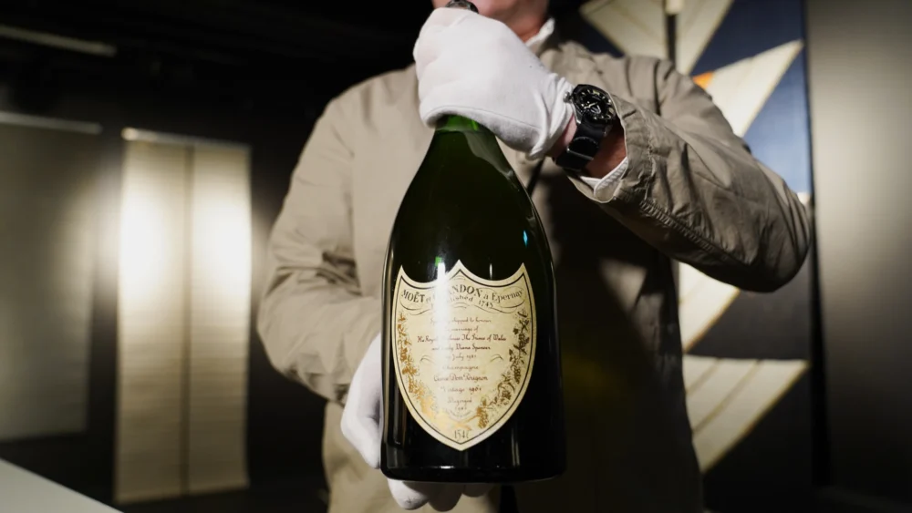 Dom Pérignon Charles & Diana 1961 – royal bottle, iconic vintage