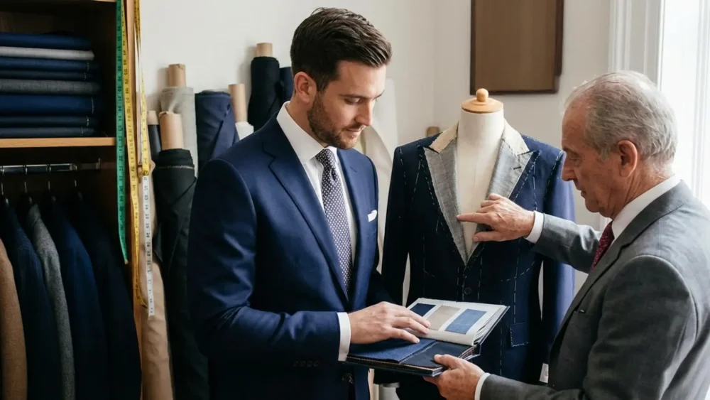 Bespoke Tailoring Fitting