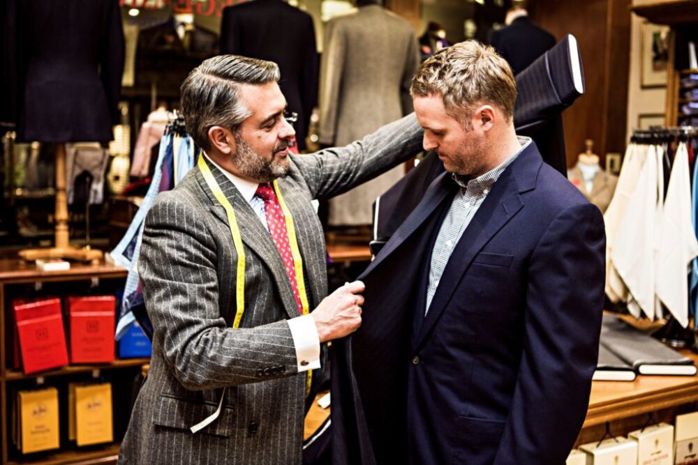 Tailoring a Suit Step by Step
